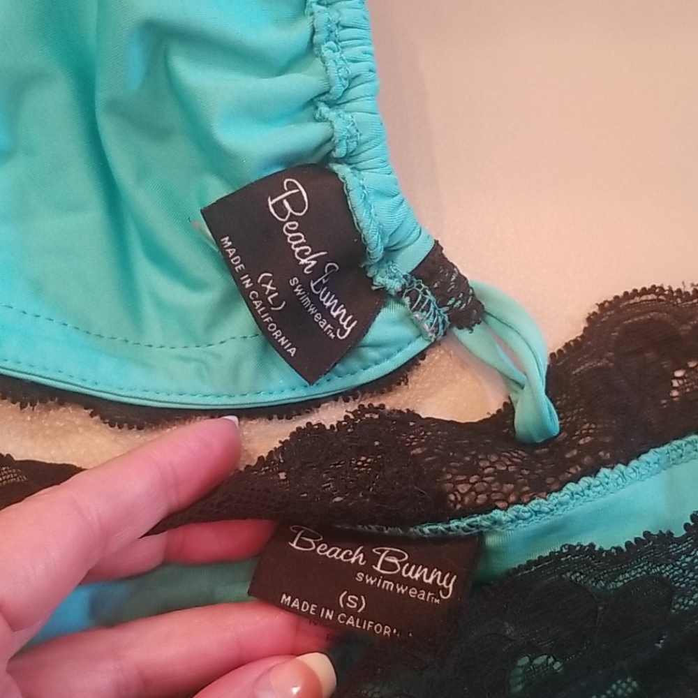 One of a kind Beach Bunny Lady Lace sexy bikini - Picture 3 of 7